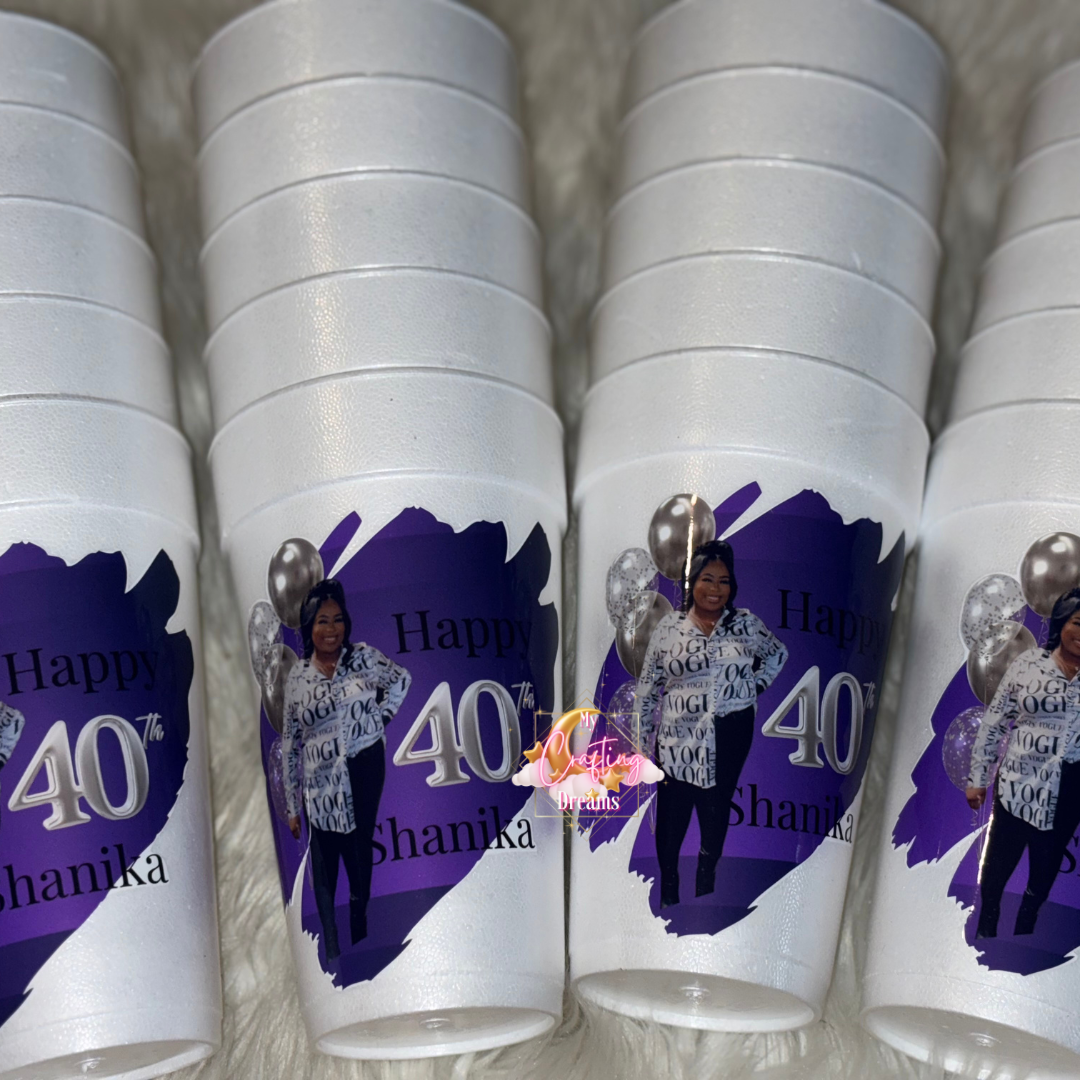 Custom Styrofoam Cups