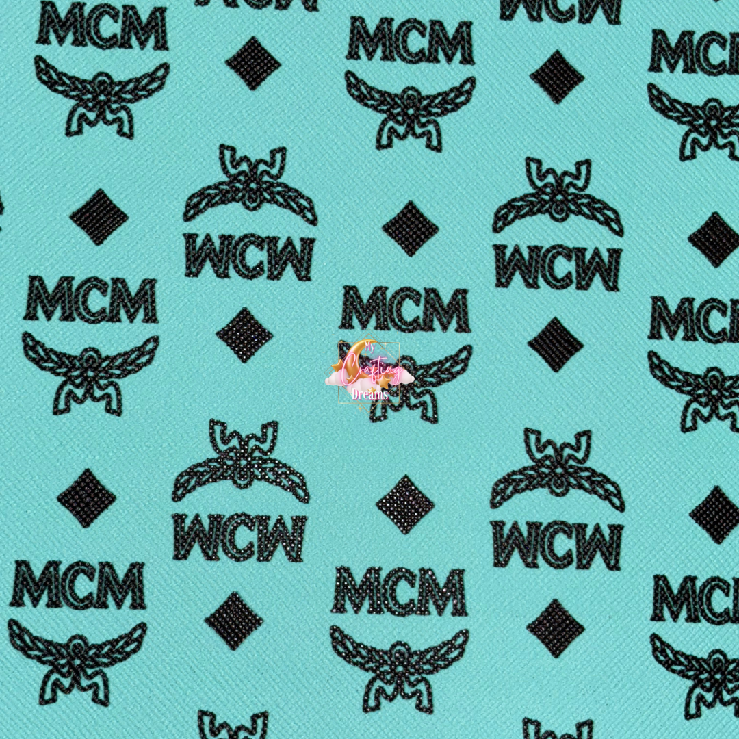 MCM Faux Leather Sheets