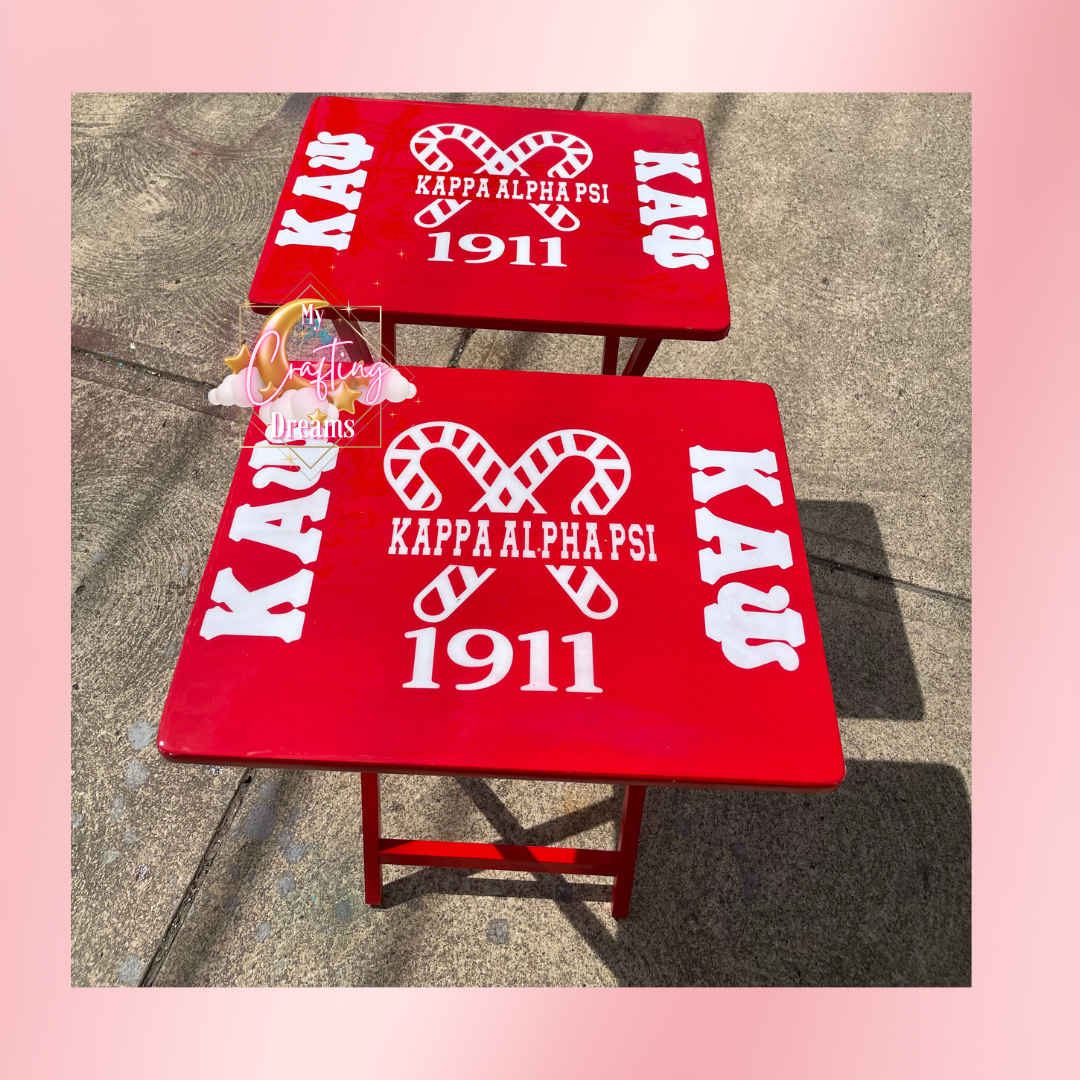 Custom Tv Tray Tables (READ DESCRIPTION BEFORE PURCHASING)