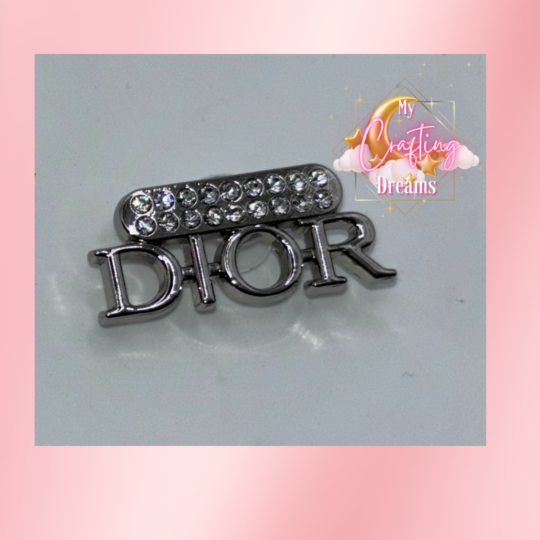 Dior, Prada & Versace Inspired Metal Croc Charms