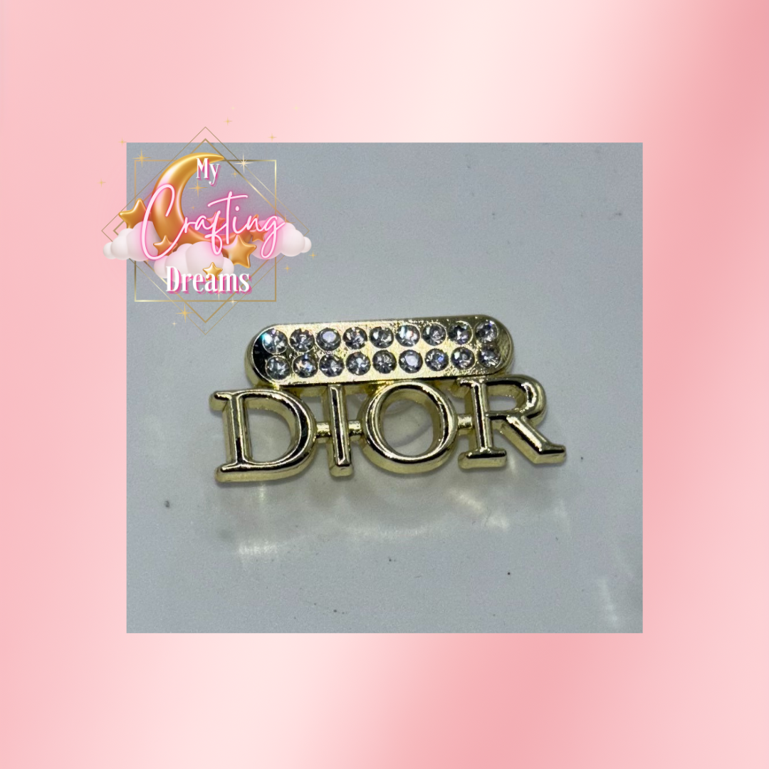 Dior, Prada & Versace Inspired Metal Croc Charms