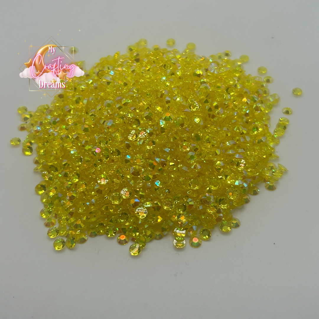 Pineapple Paradise (yellow transparent AB) Resin