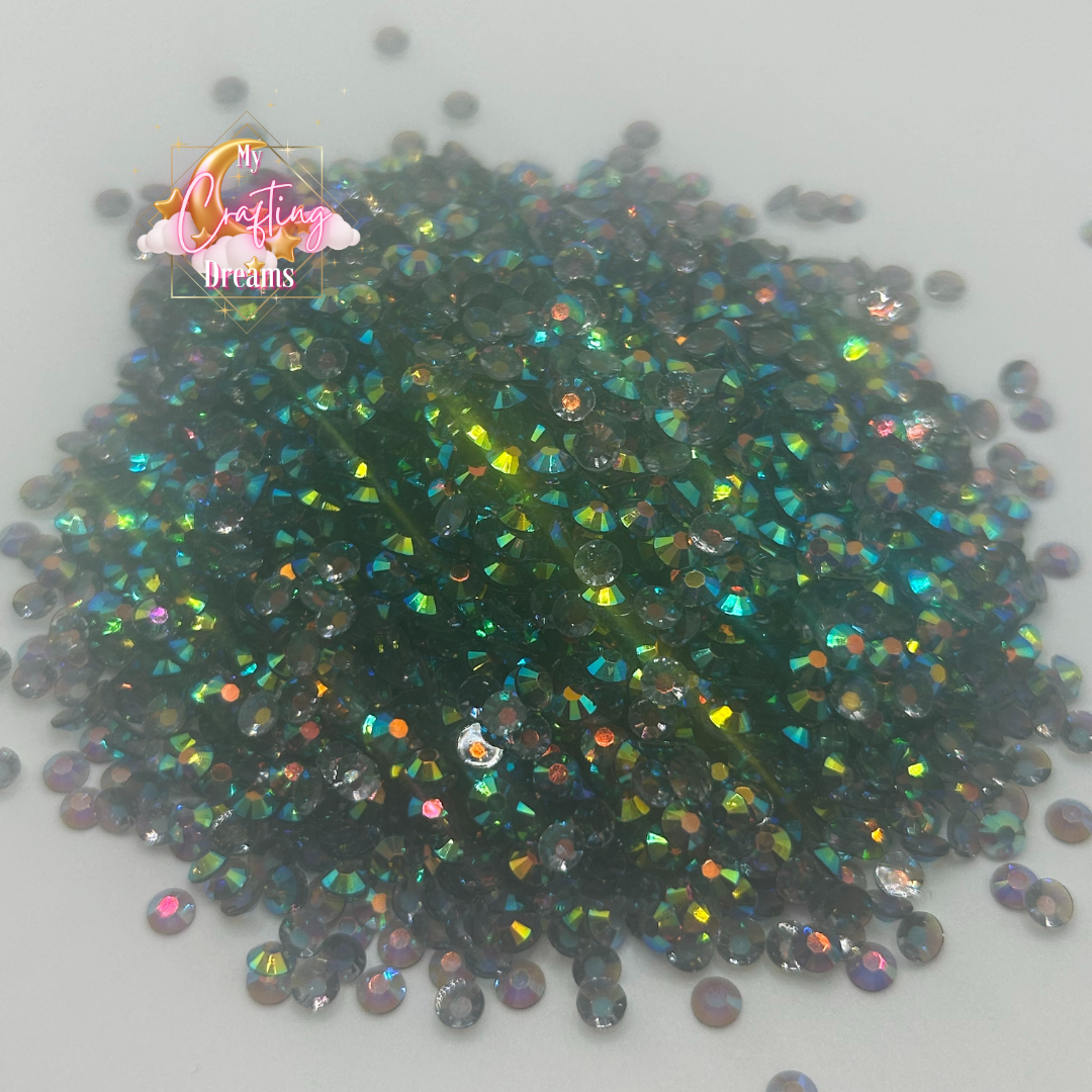 Mystical Night Black Transparent AB Resin