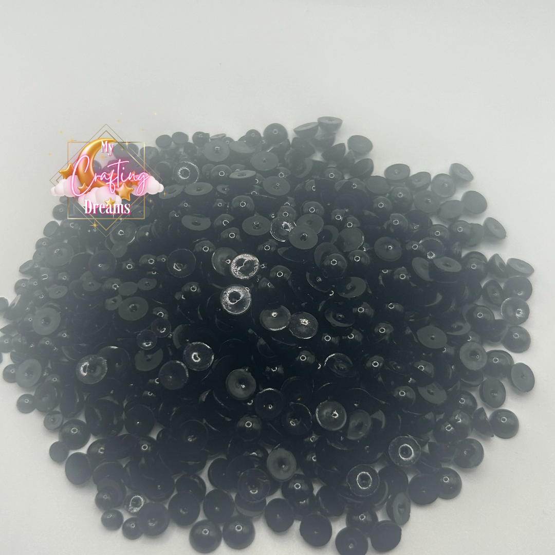 Raven Noir (Flatback Pearls)