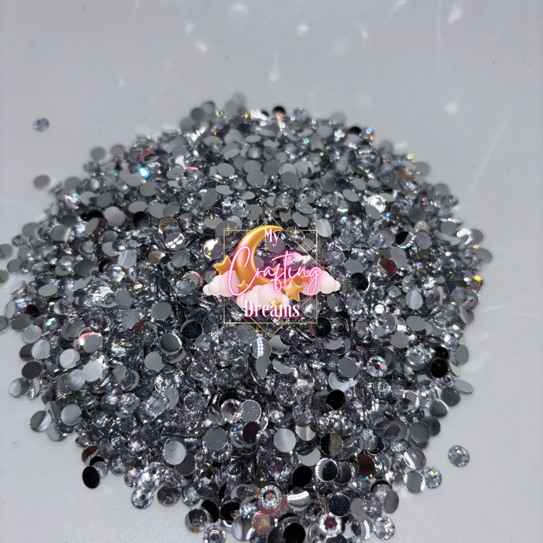 Glacial Glimmers (Crystal Resin Rhinestones)