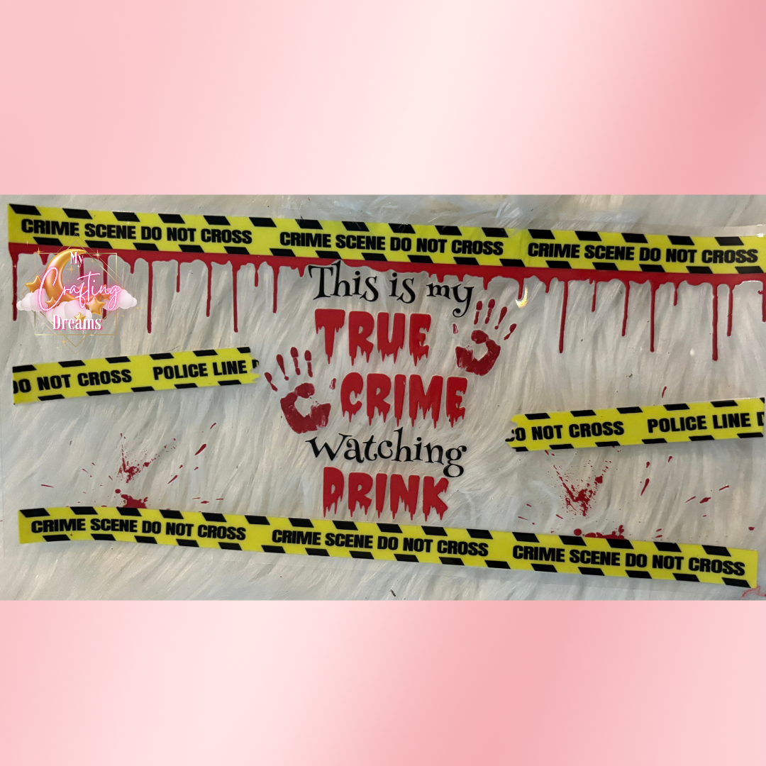 True Crime UV DTF Transfers