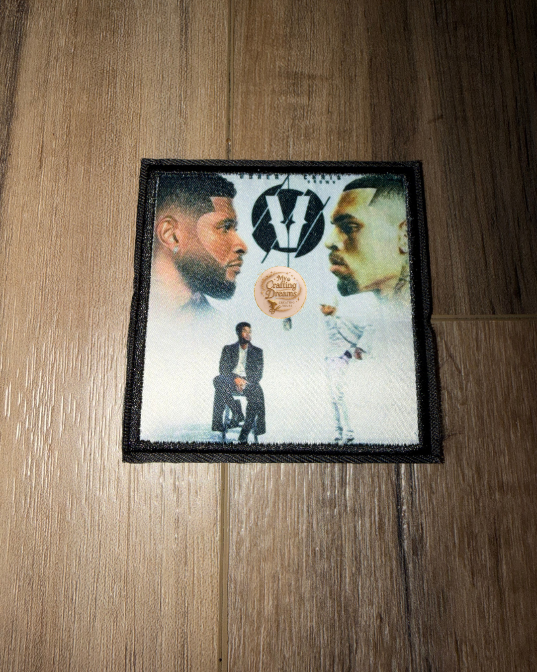 R & B Usher & Chris Brown Tour Patches