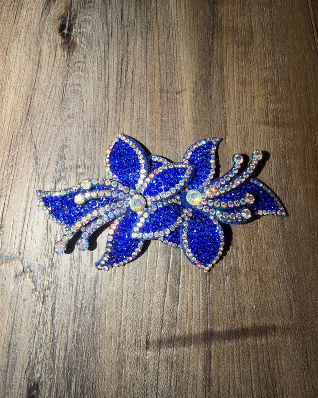 Rhinestone Floral Appliques
