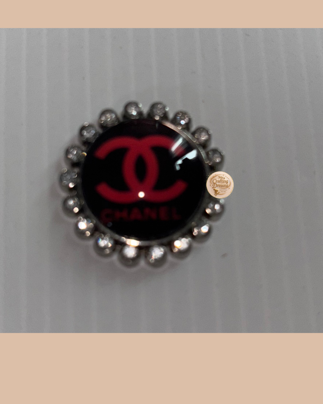 Chanel Inspired Metal Charms