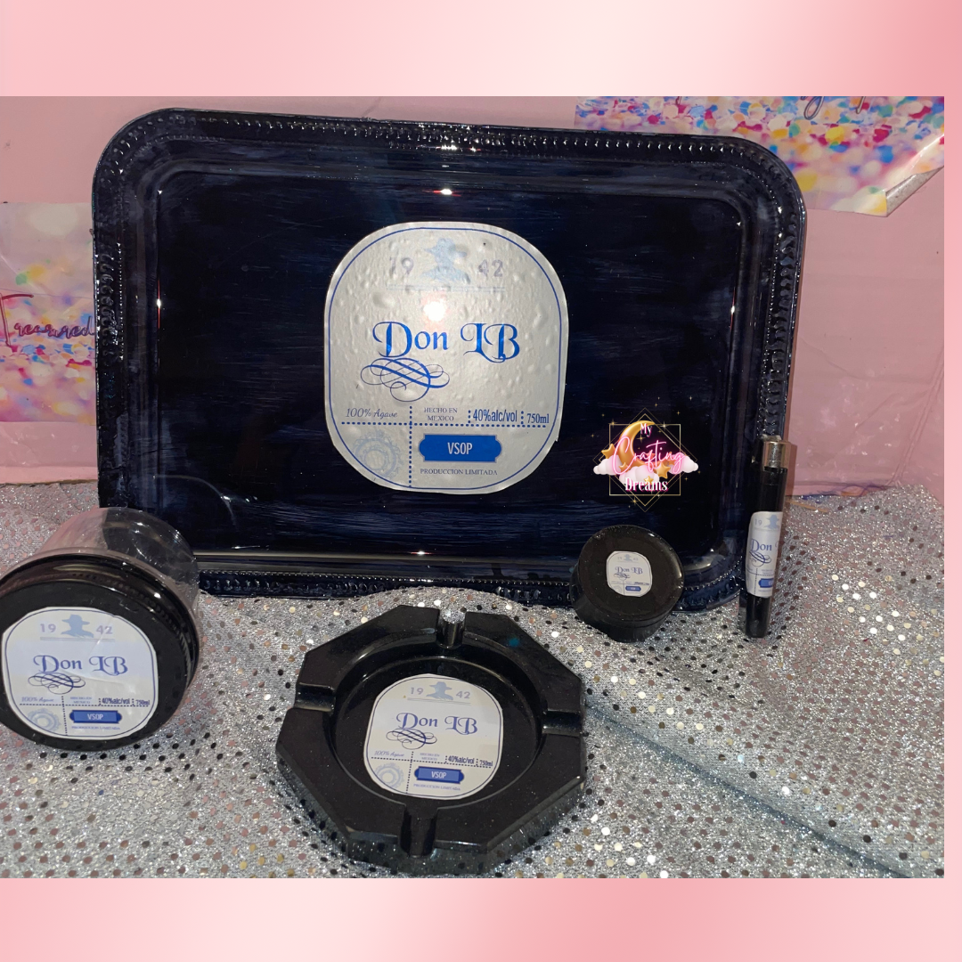 Custom Rolling Tray Sets