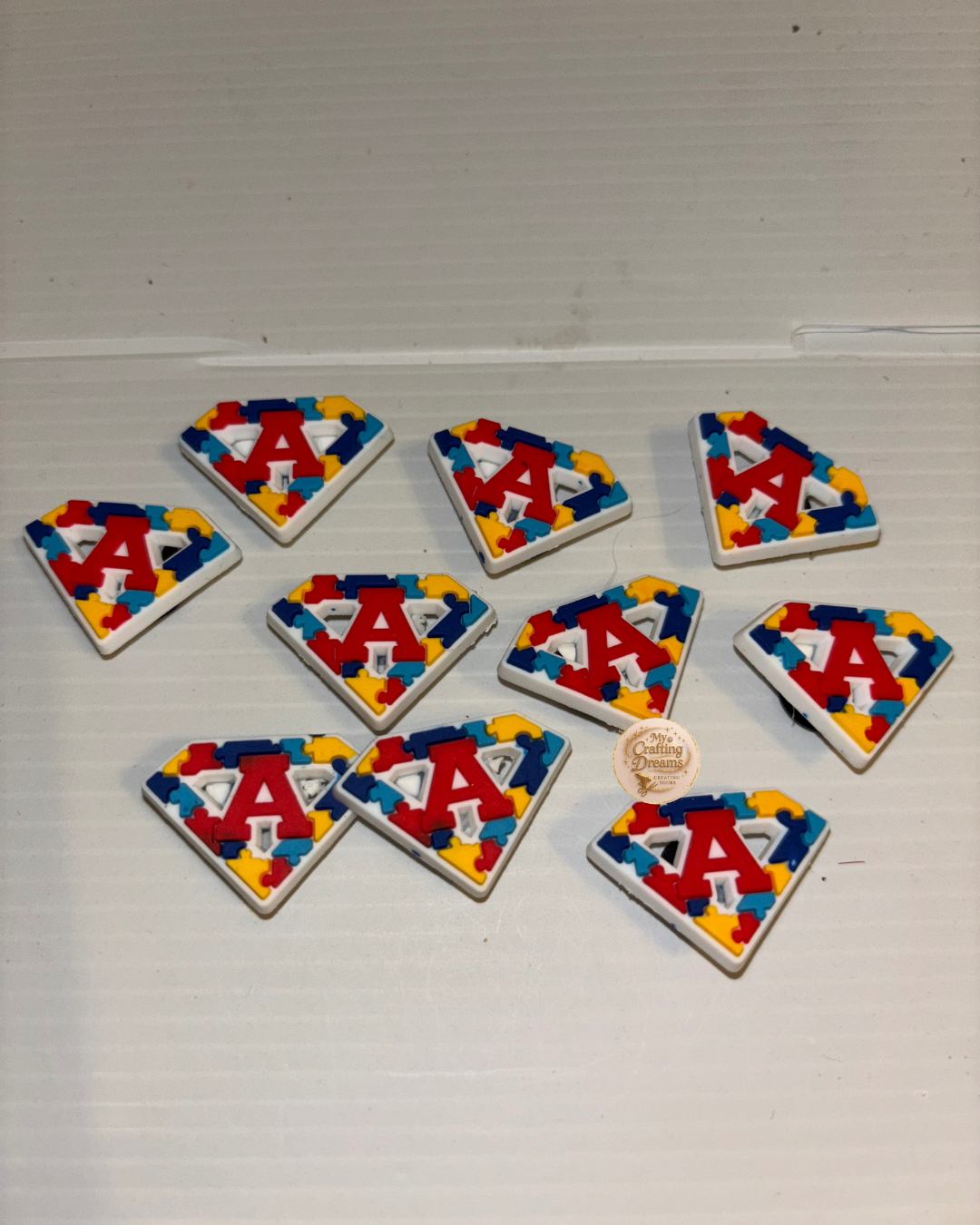 Autism Awareness Croc Charms – Celebrate Uniqueness, One Step at a Time