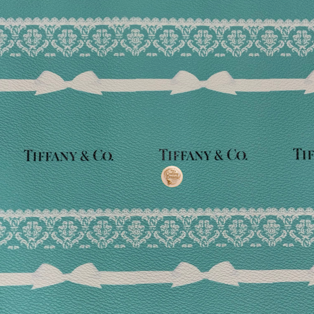 Tiffany Inspired Faux Leather