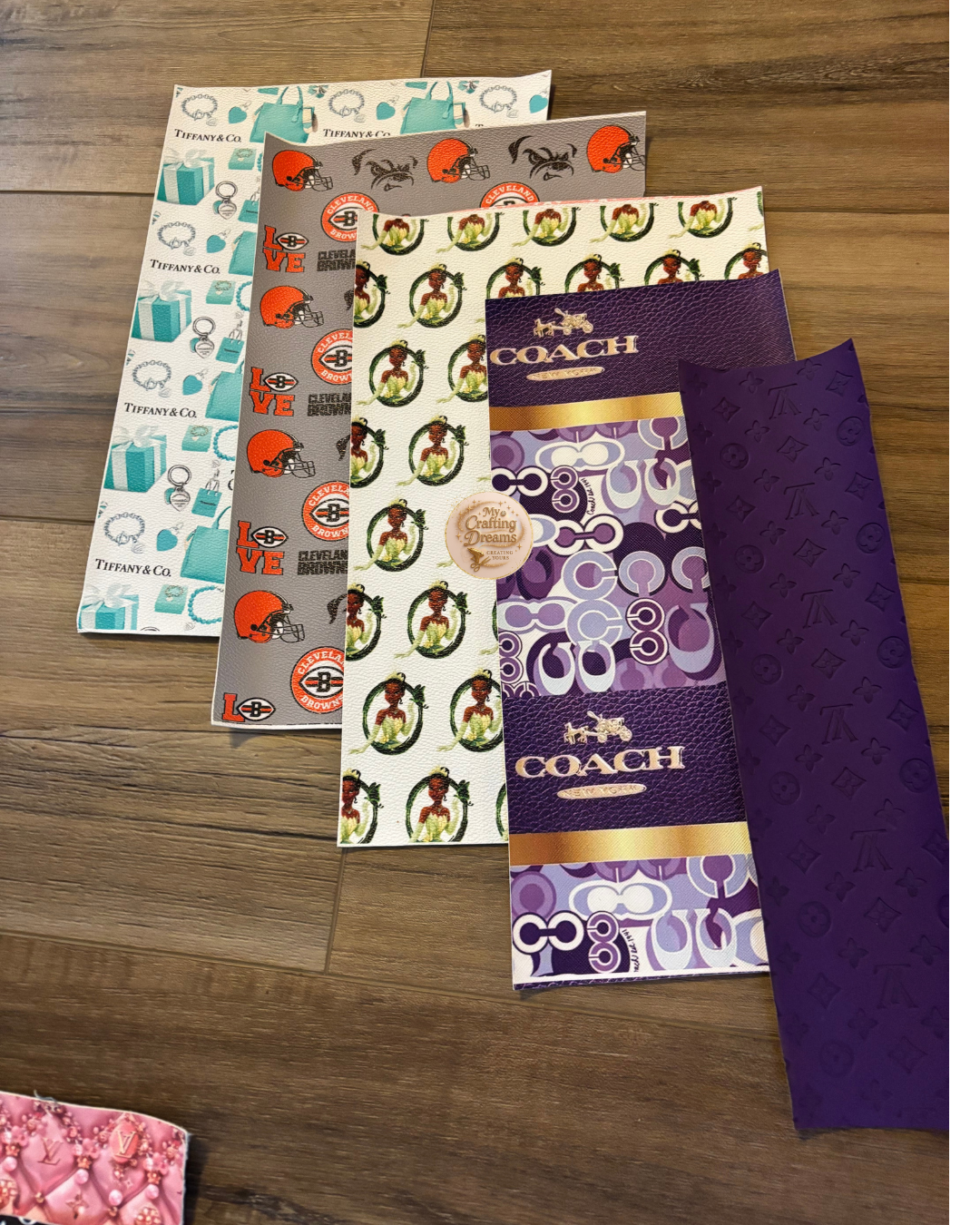 Faux Leather Scrap Bundles
