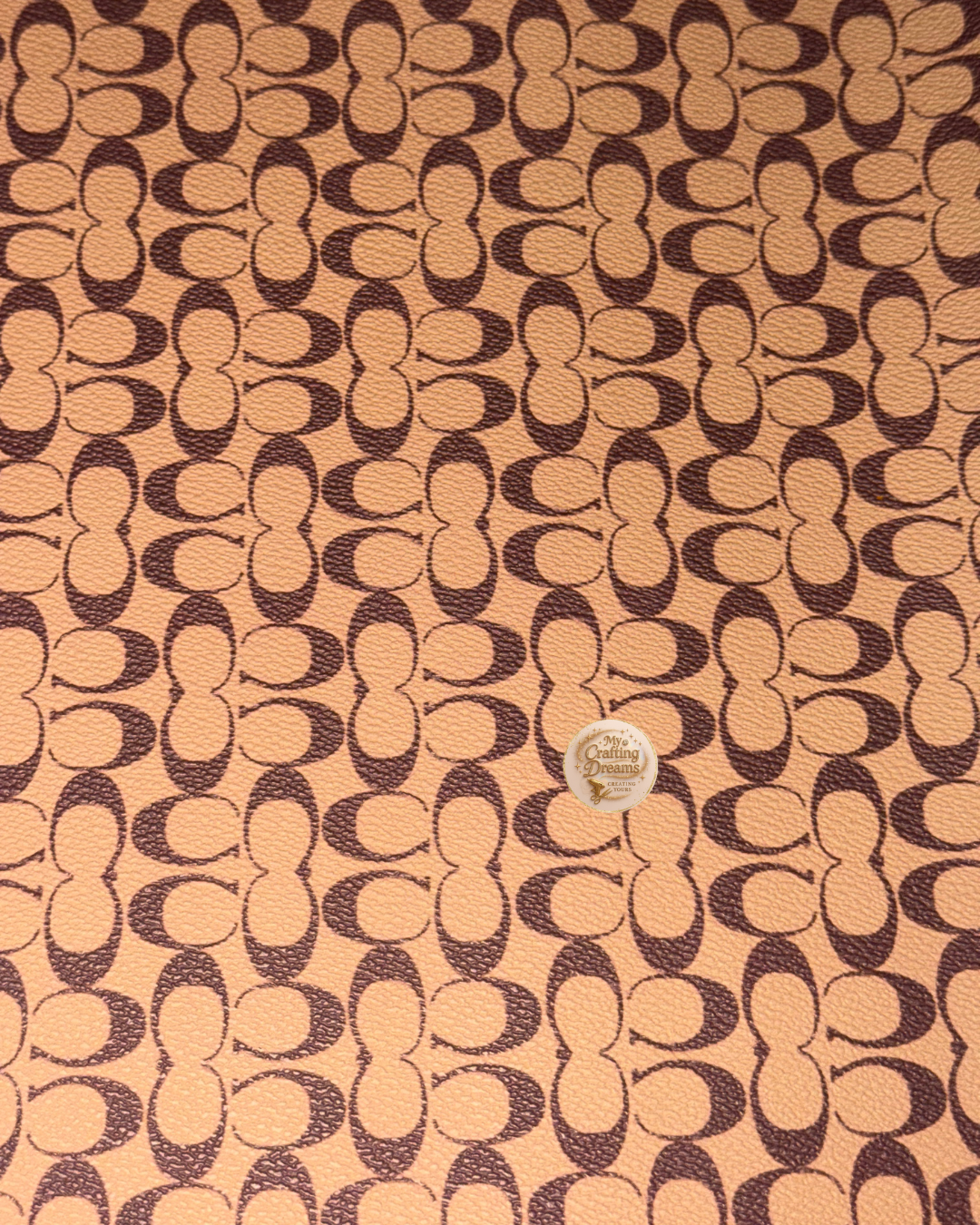 Coach Inspired Faux Leather Sheets