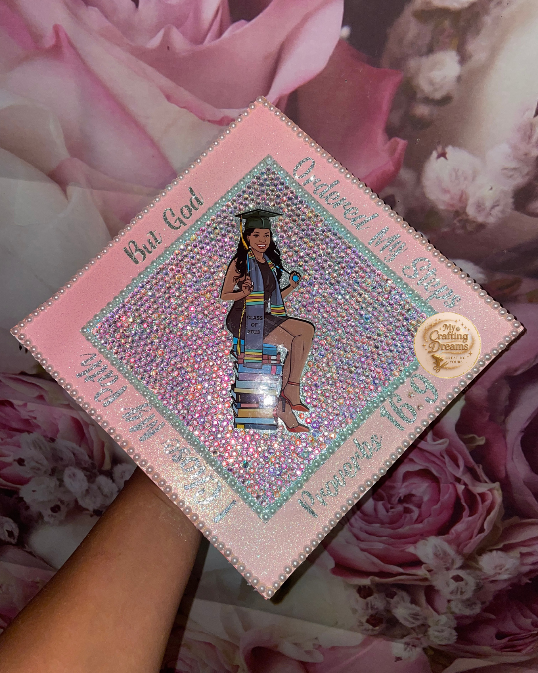 Custom Graduation Cap Topper **PLEASE READ THE DESCRIPTION**