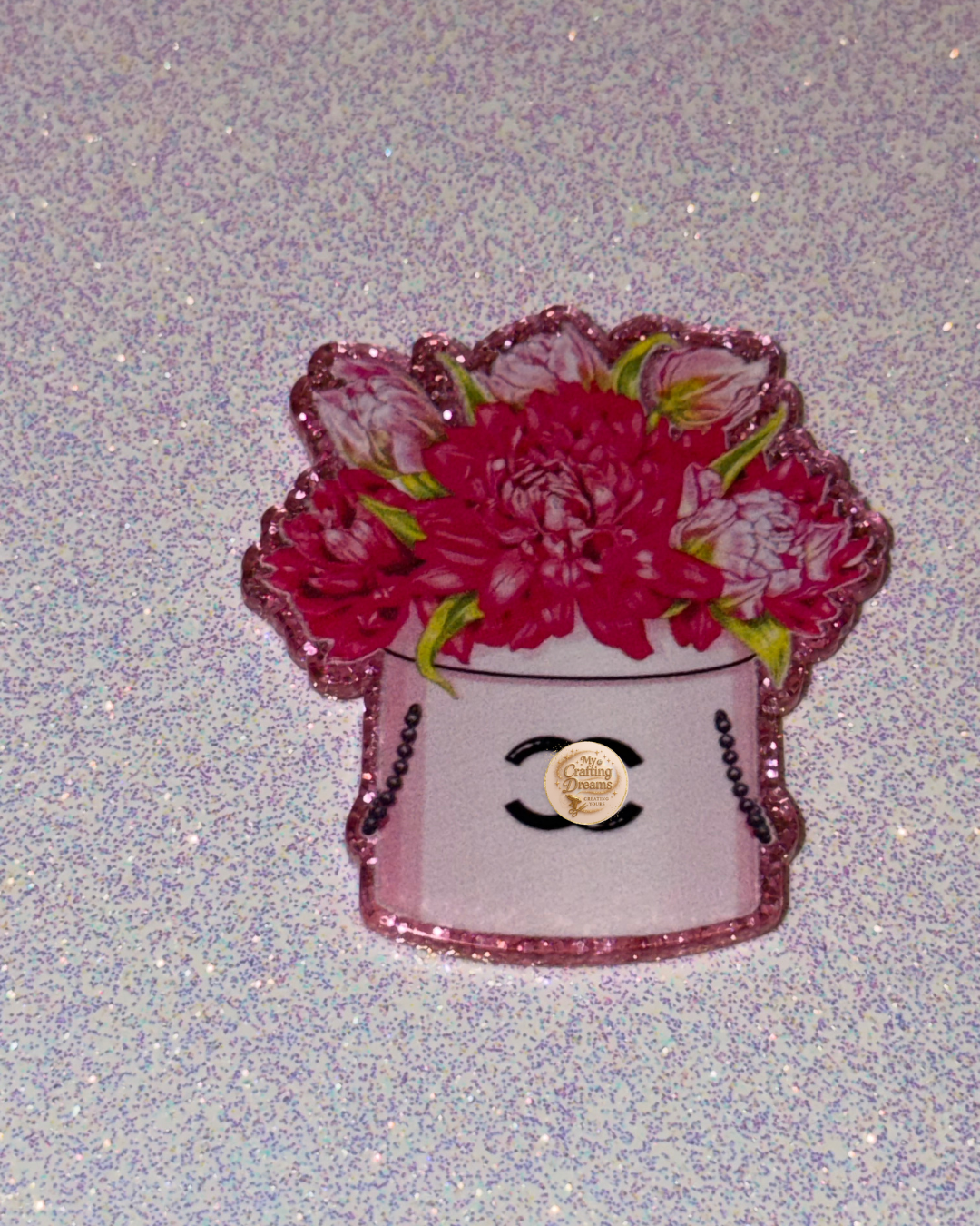 Designer Inspired Glitter Acrylics