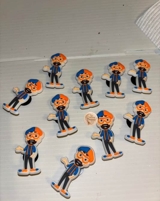 Blippi-Inspired Croc Charms – Learn, Play & Step into Fun!