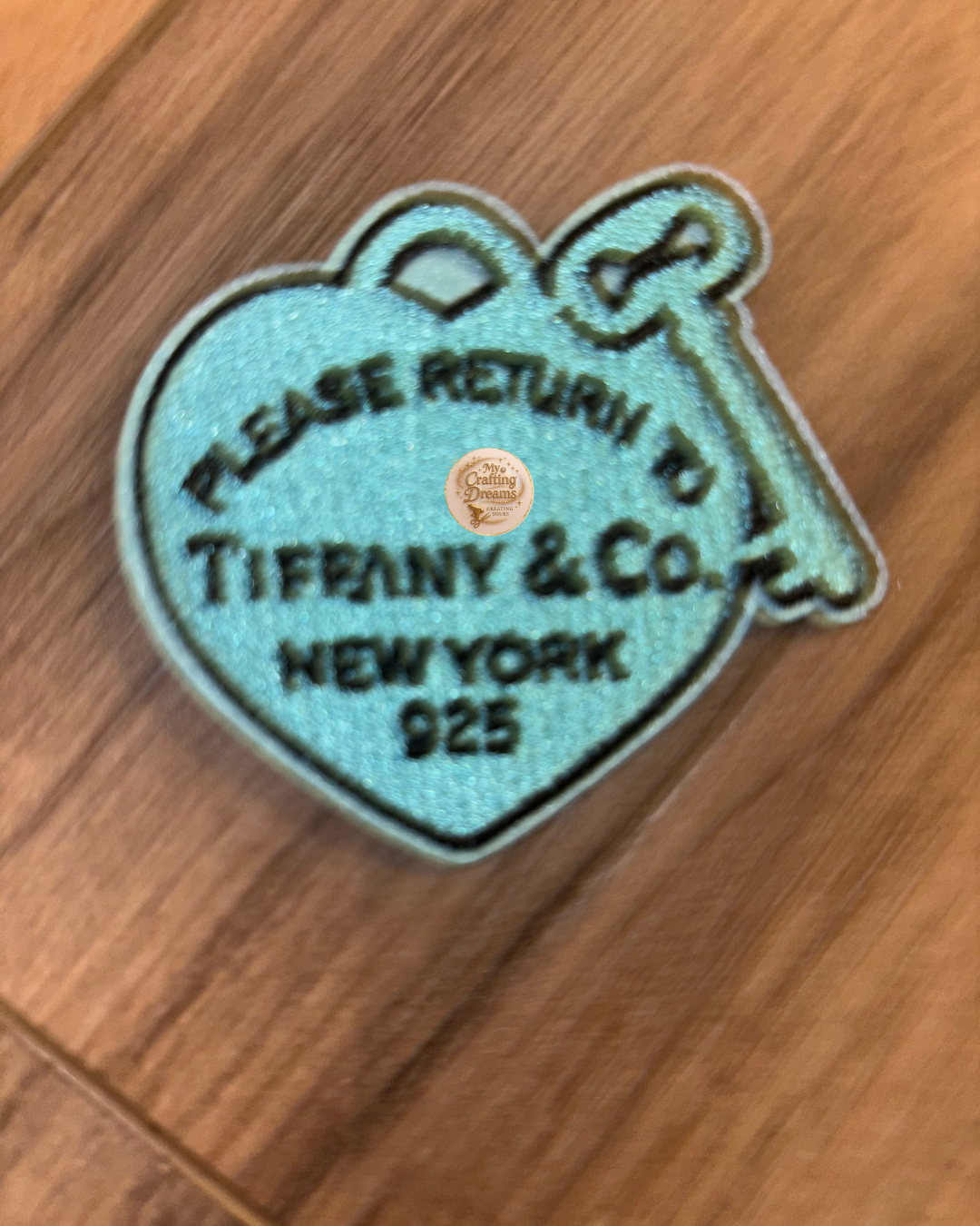 Tiffany & Co Inspired Iron on patches