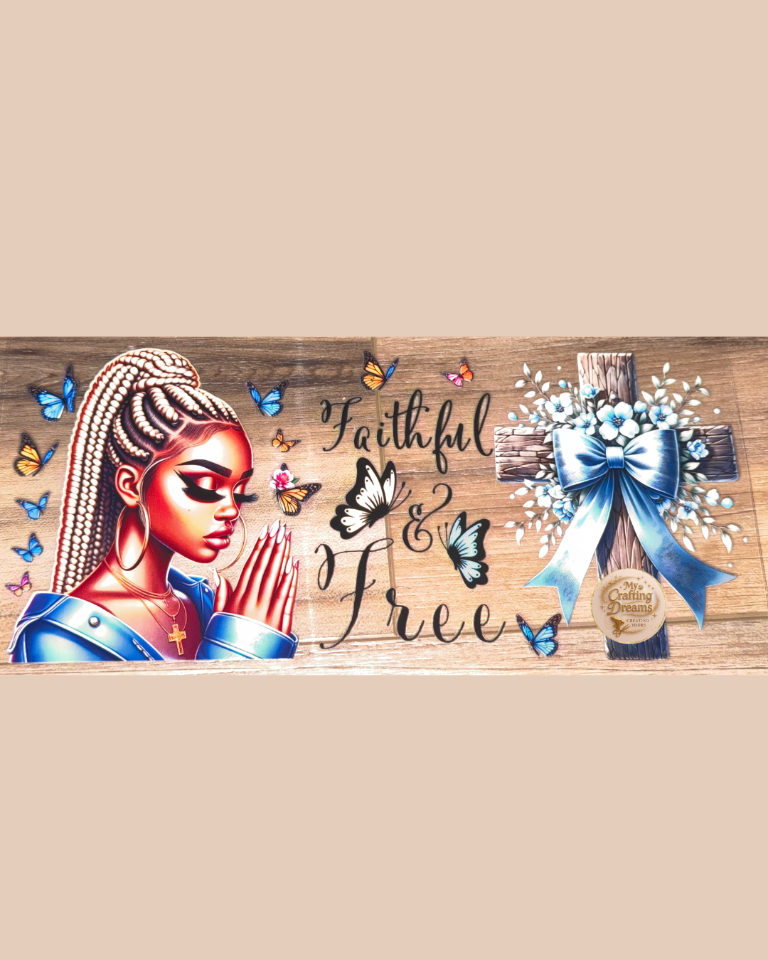 ✝️✨ Black Women Empowerment & Faith UV DTF Wraps Buy 8 Get 2 Free Mix & Match