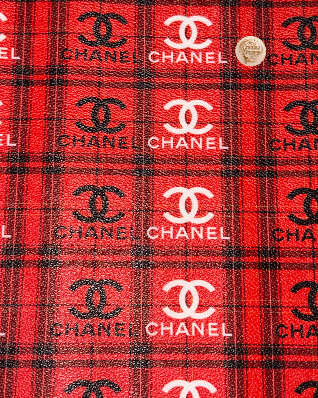 Chanel Inspired Faux Leather Sheets