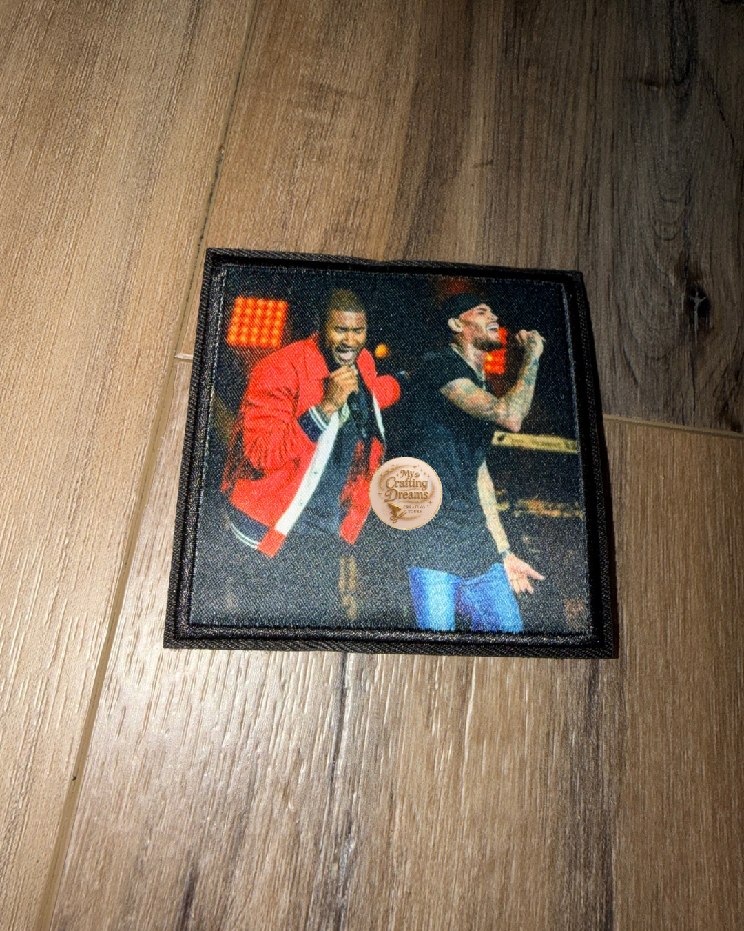 R & B Usher & Chris Brown Tour Patches