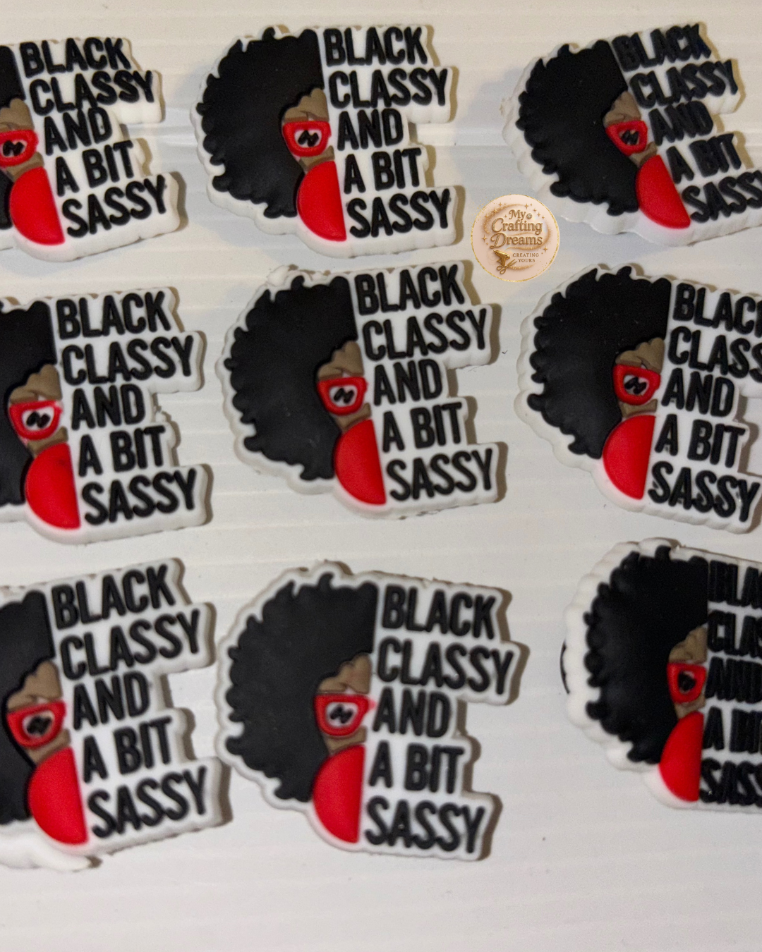 ✊🏾 Black-Inspired Croc Charms
