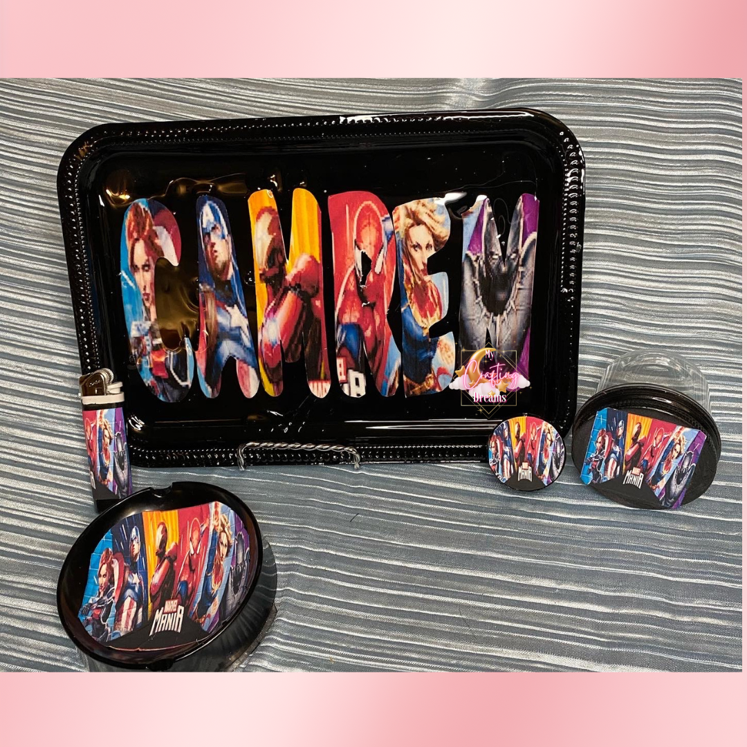 Custom Rolling Tray Sets
