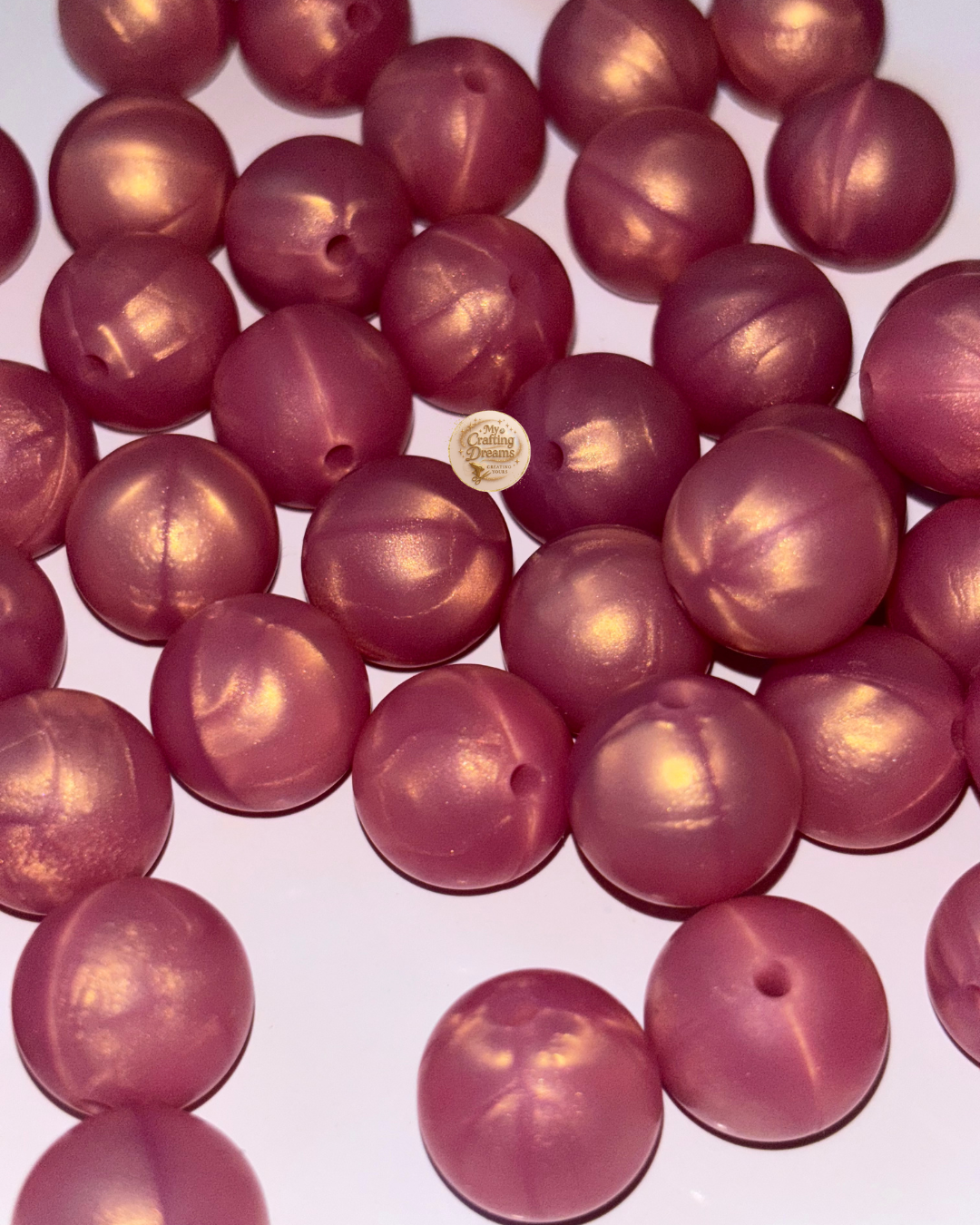 15mm Silicone Beads | Solid & Printed DIY Beads