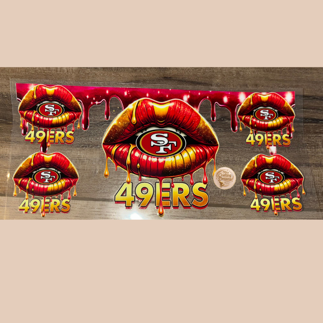 Sports UV DTF Transfers