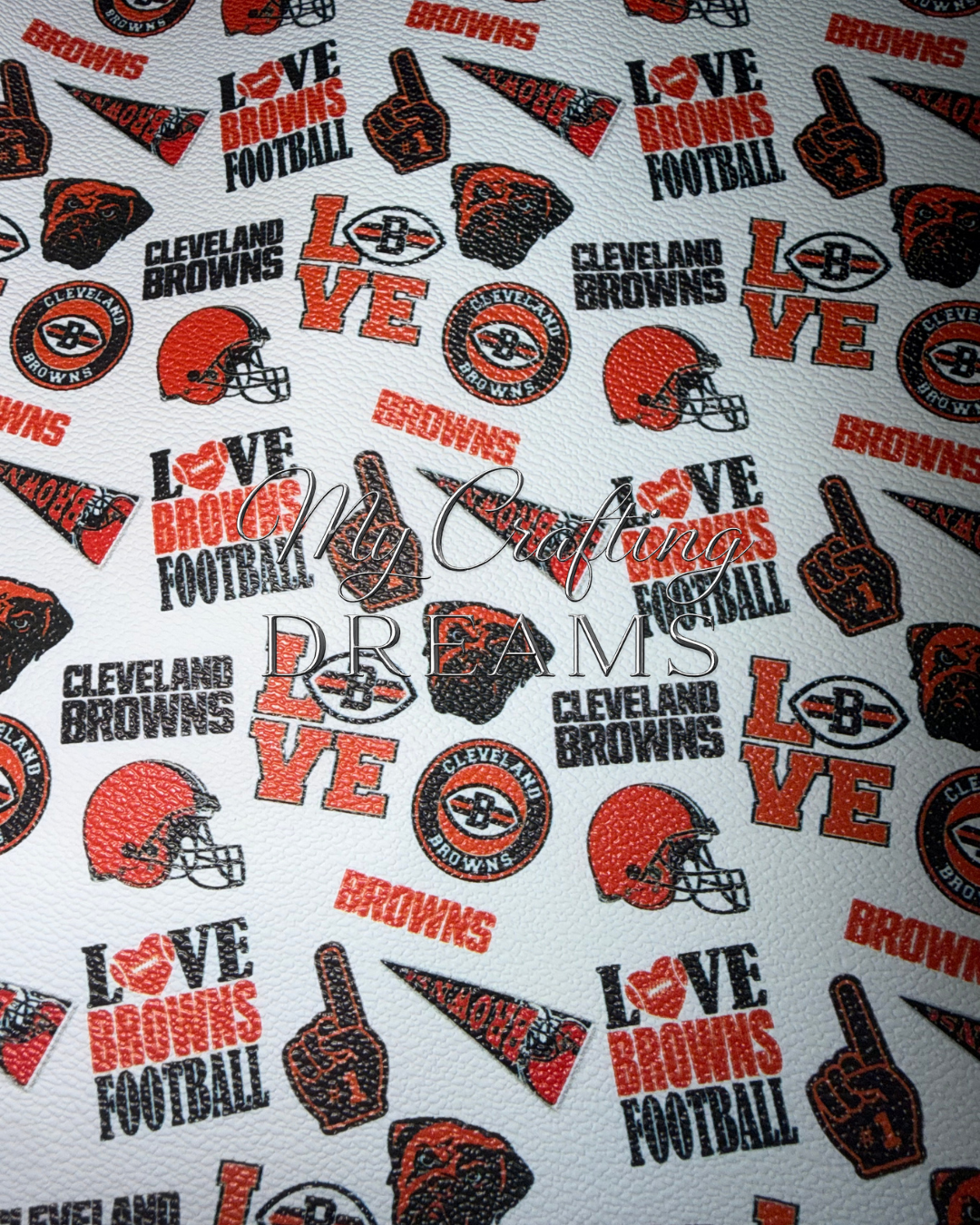 Sports NFL Theme Faux Leather Sheets