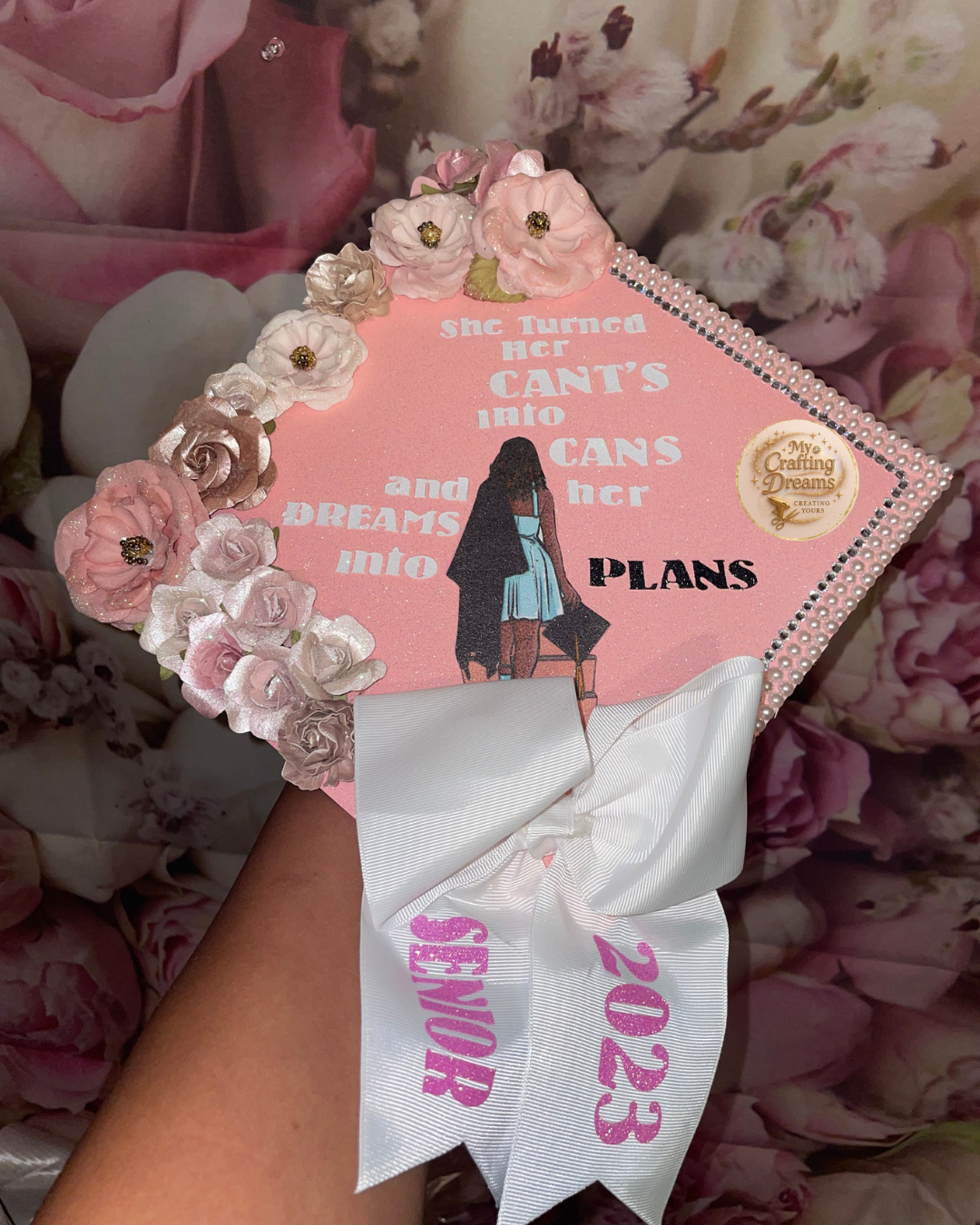 Custom Graduation Cap Topper **PLEASE READ THE DESCRIPTION**