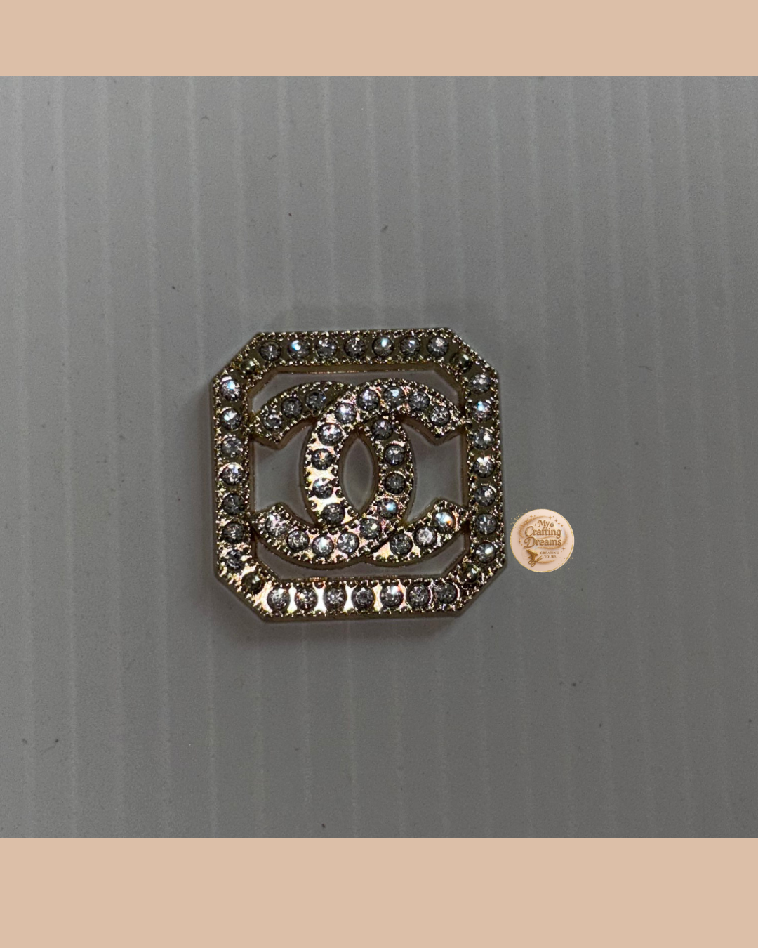 Chanel Inspired Metal Charms