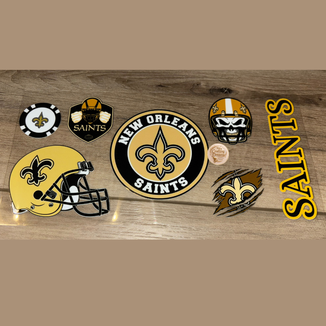 Sports UV DTF Transfers