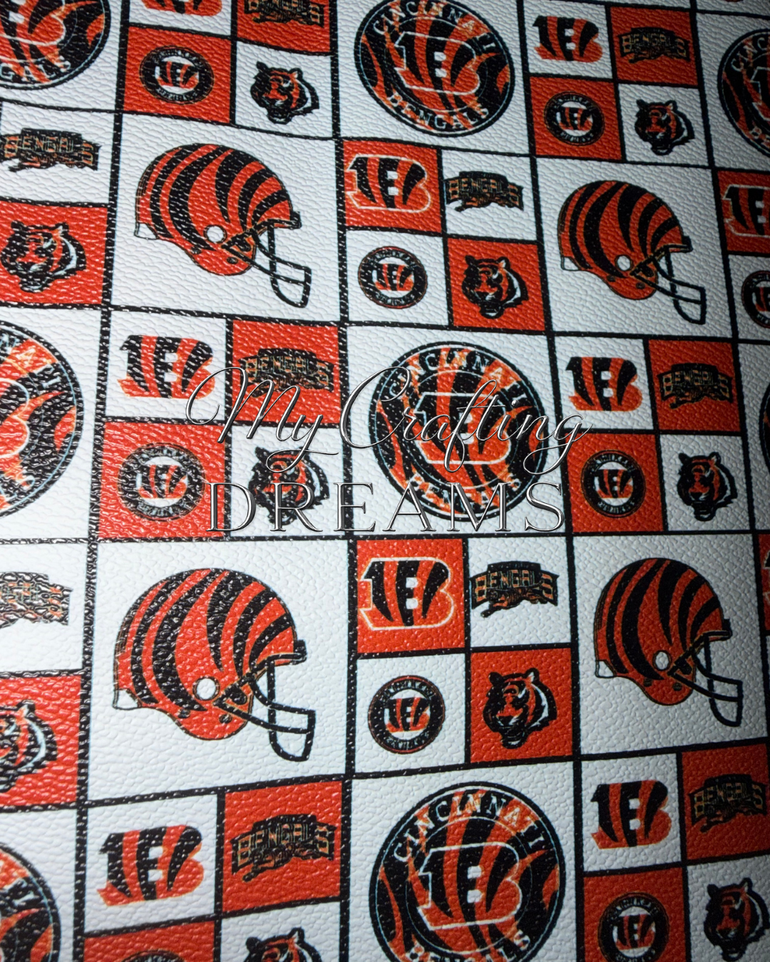 Sports NFL Theme Faux Leather Sheets