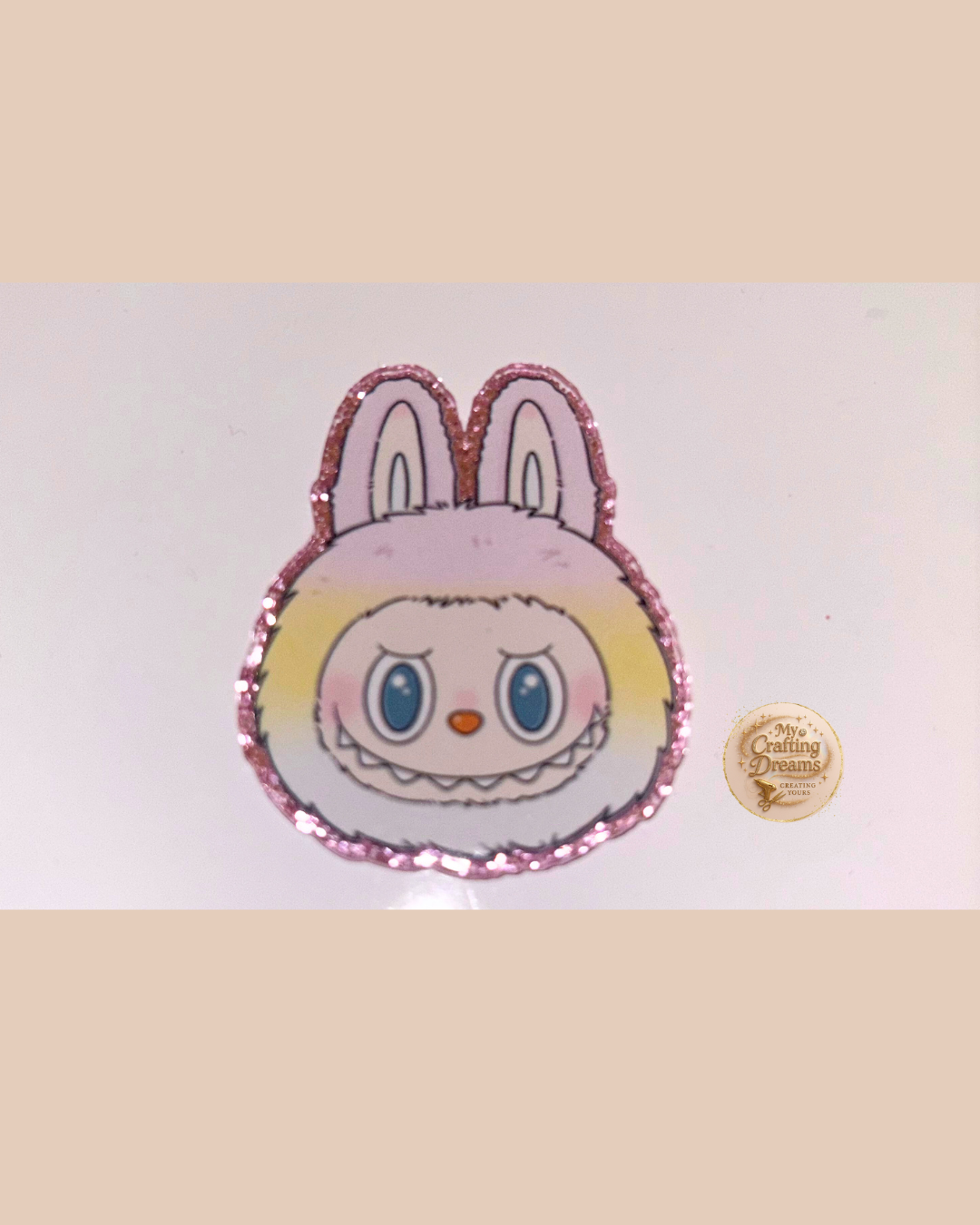 Character-Themed Glitter Acrylics