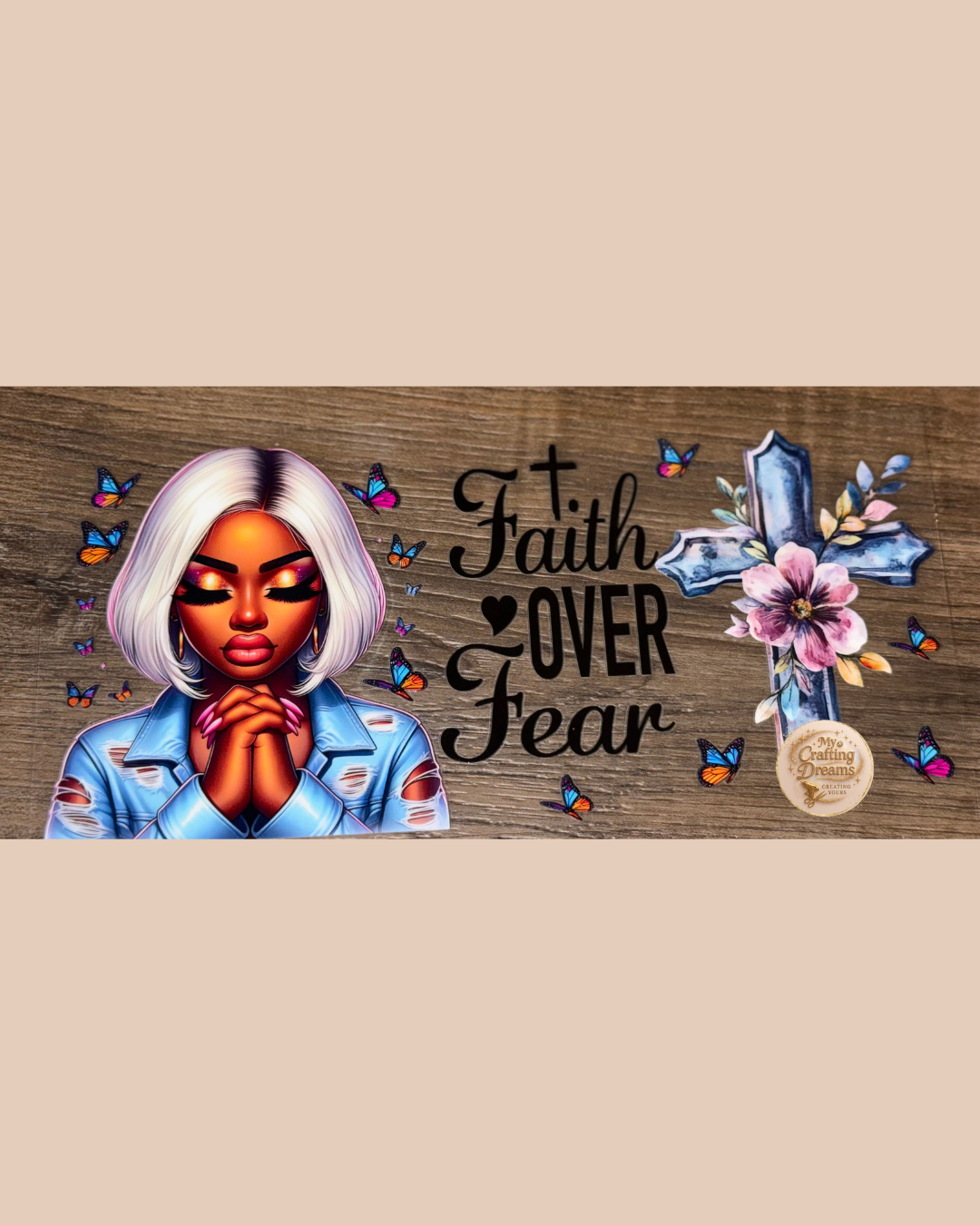 ✝️✨ Black Women Empowerment & Faith UV DTF Wraps Buy 8 Get 2 Free Mix & Match