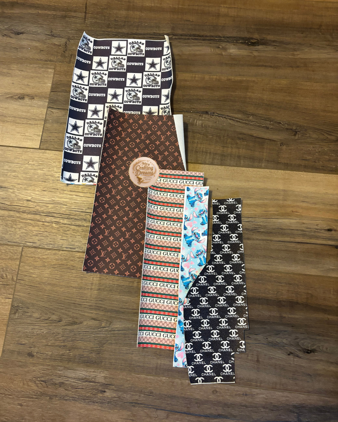 Faux Leather Scrap Bundles