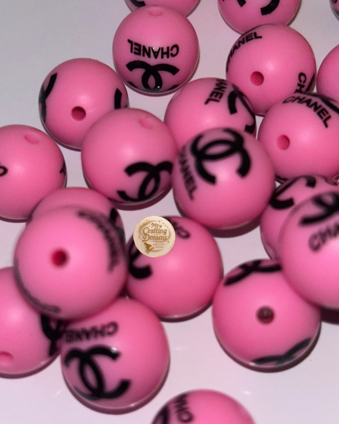 Designer-Inspired Silicone Beads