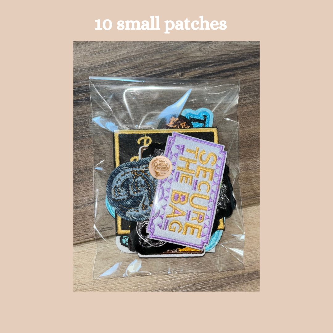 Patch Grab Bags – 10-Piece Mystery Mix CLEARANCE