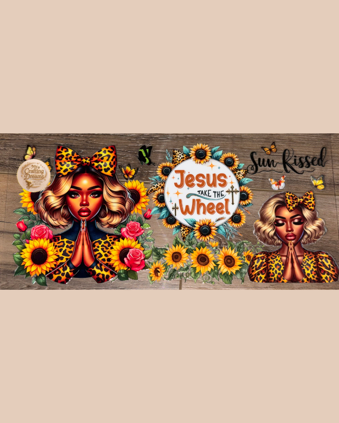 ✝️✨ Black Women Empowerment & Faith UV DTF Wraps Buy 8 Get 2 Free Mix & Match