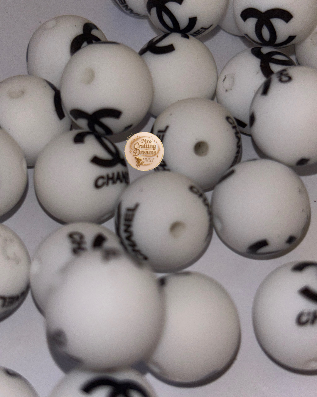 Designer-Inspired Silicone Beads