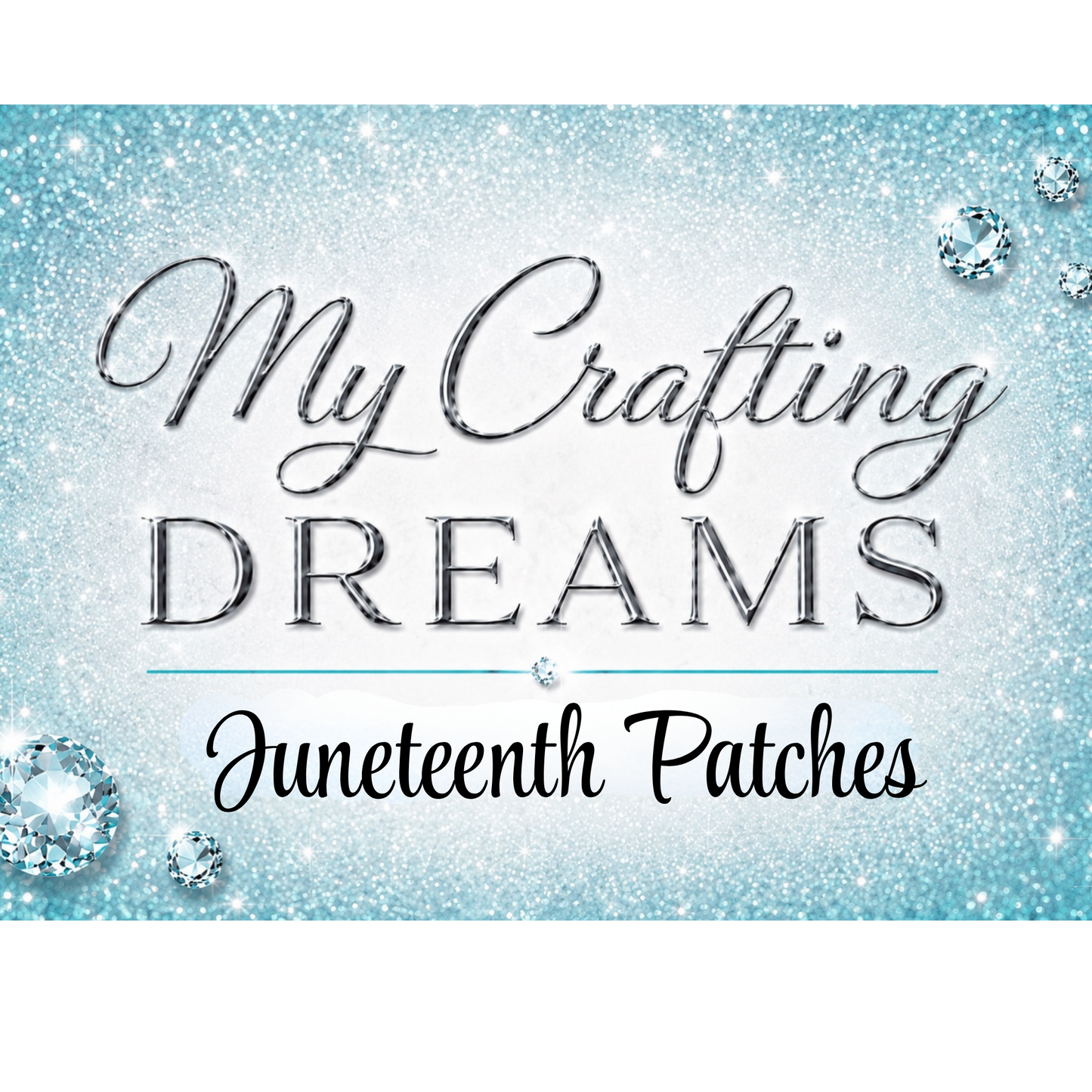Juneteenth Iron On Patches