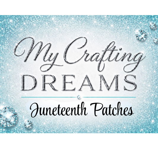 Juneteenth Iron On Patches