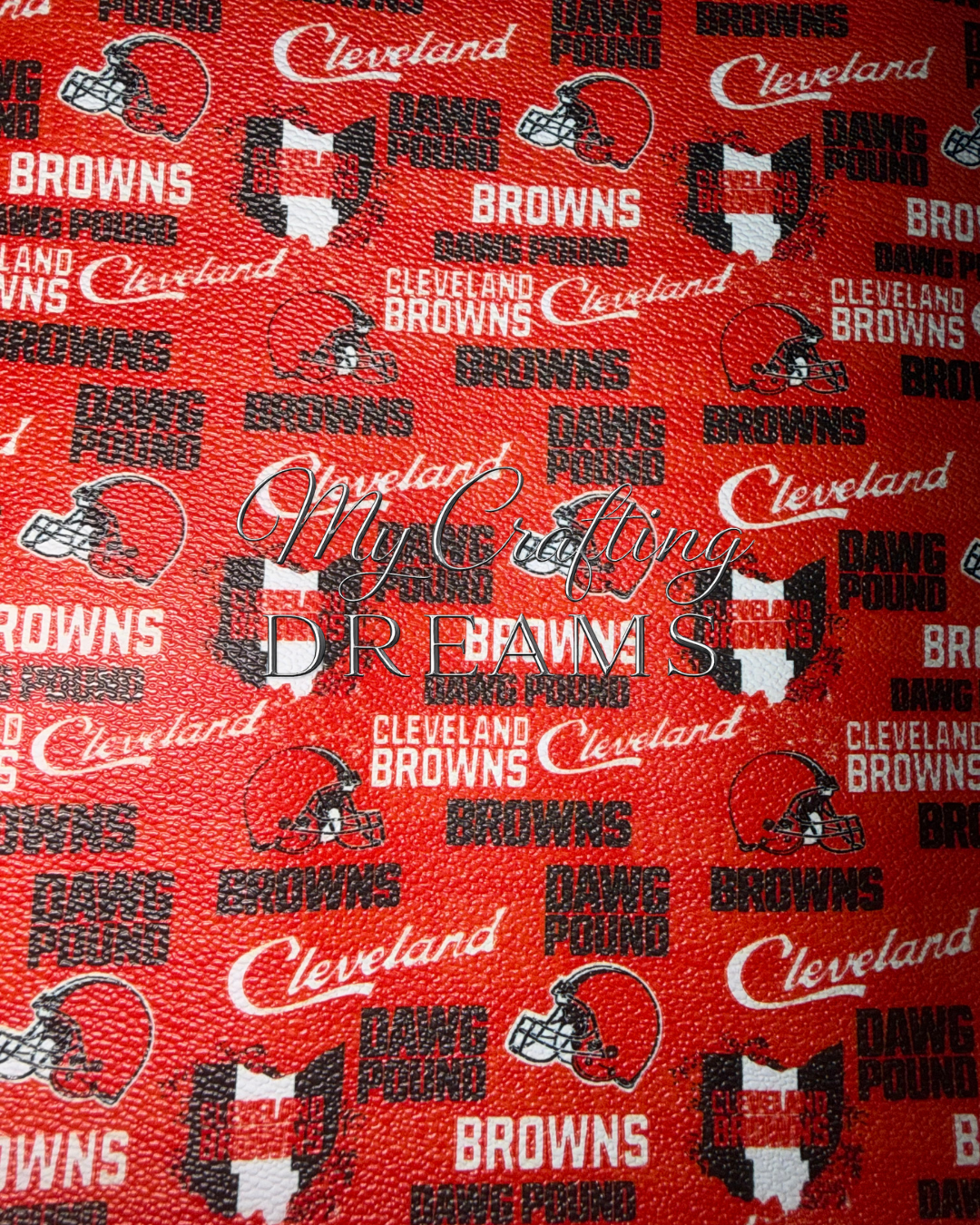 Sports NFL Theme Faux Leather Sheets