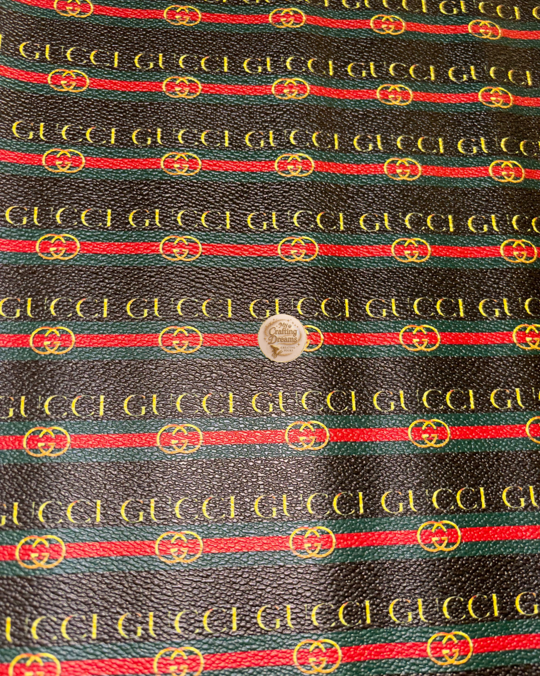 Gucci Inspired Faux Leather Sheets