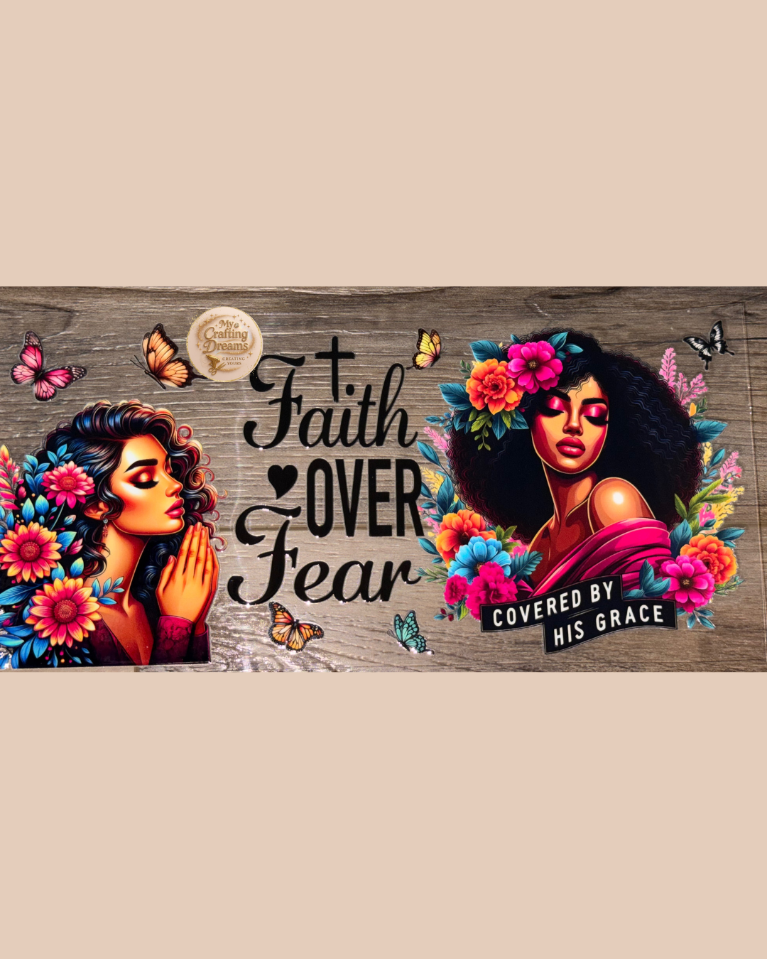 ✝️✨ Black Women Empowerment & Faith UV DTF Wraps Buy 8 Get 2 Free Mix & Match