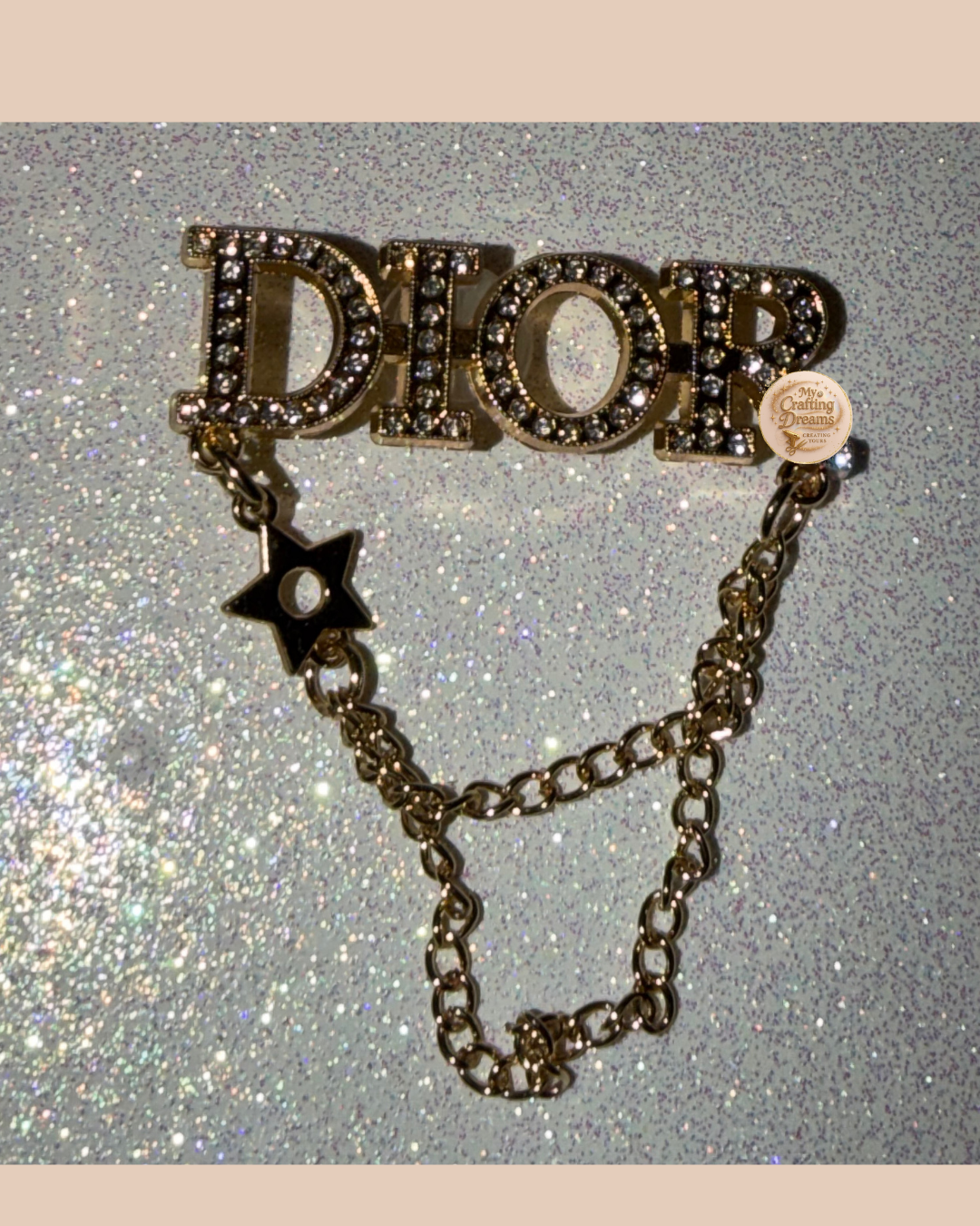 Dior, Prada & Versace Inspired Metal Croc Charms