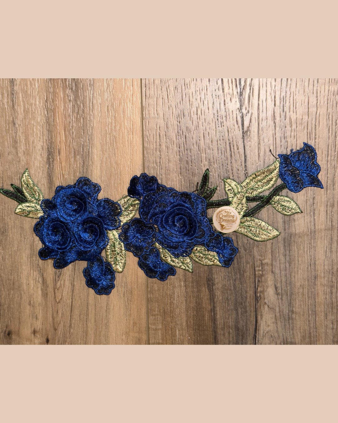 3D Flower Appliqués (Patches) – Couture Crafting Essentials