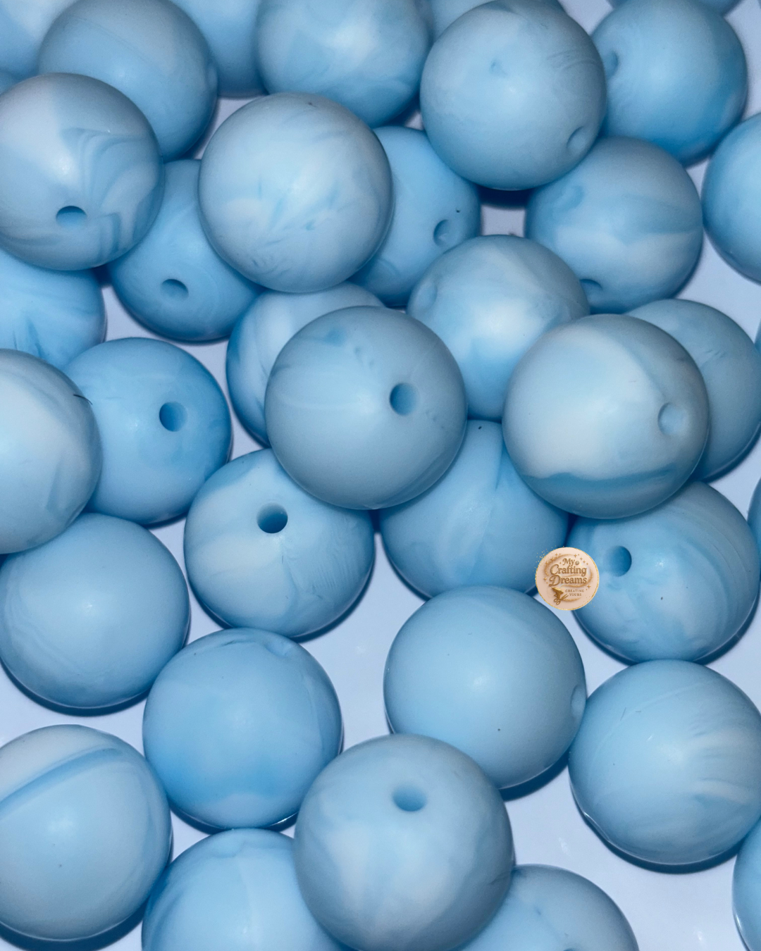 15mm Silicone Beads | Solid & Printed DIY Beads