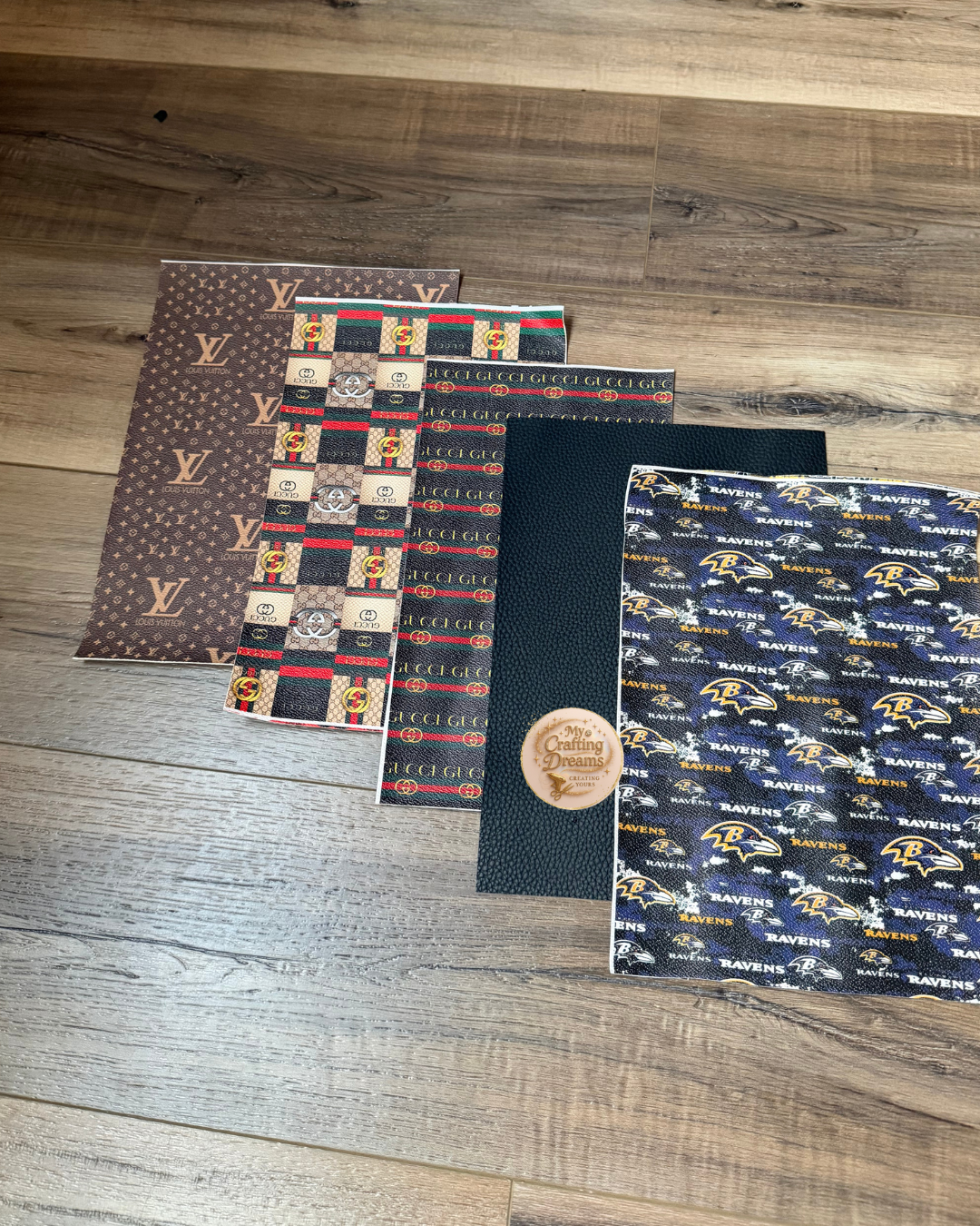 Faux Leather Scrap Bundles